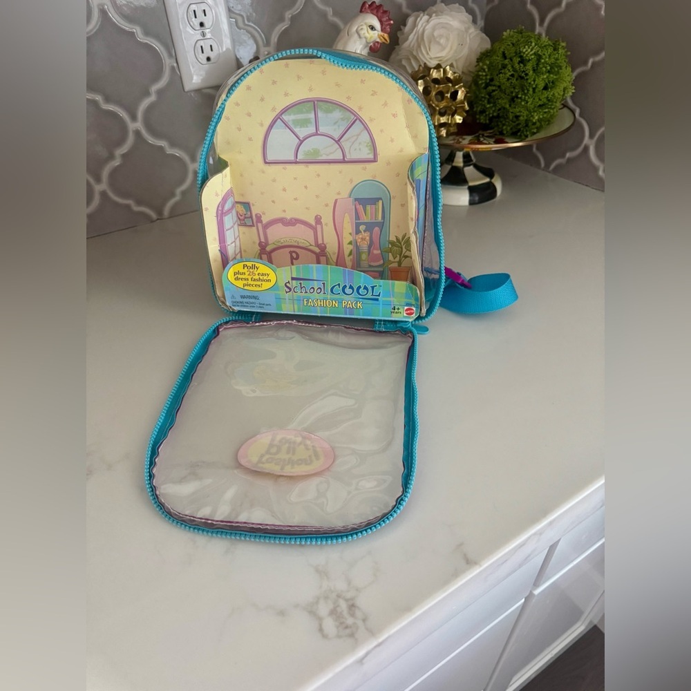 Mattel Fashion Polly! School Cool Fashion Pack Polly Pocket 1999 CASE ONLY